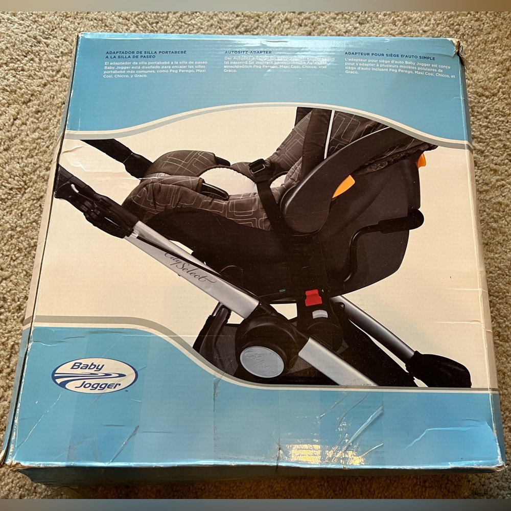 Baby Jogger 90323 - OLD MODEL- Car Seat Adaptor - City Select/City Versa